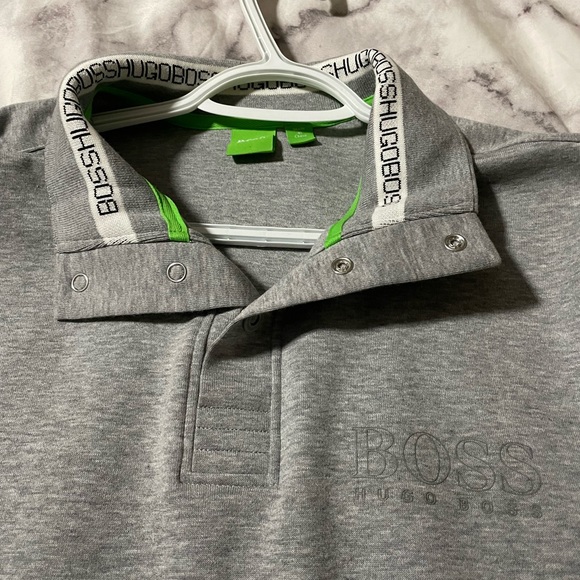 Hugo boss half button down sweatshirt - Picture 2 of 3